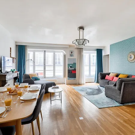New Paradis - 2bdrs Flat In The Heart Of * Paris